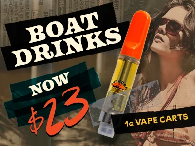 Boat Drinks Vapes: $23