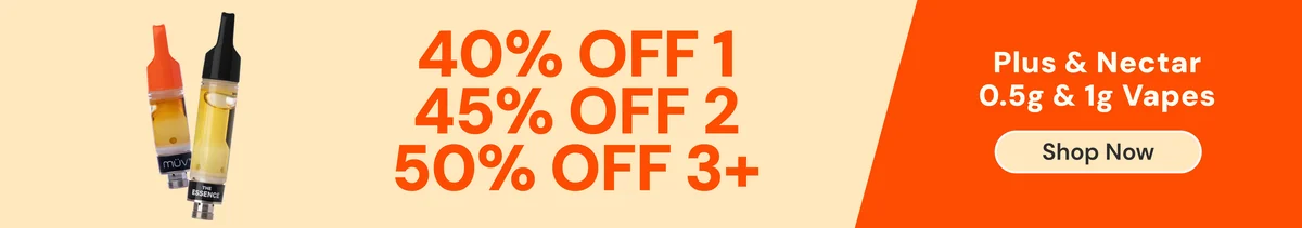 Plus & Nectar Vapes: 40% OFF 1, 45% OFF 2, or 50% OFF 3+