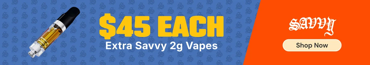 $45 Extra Savvy 2G Vapes