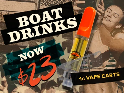 Boat Drinks Vapes: $23
