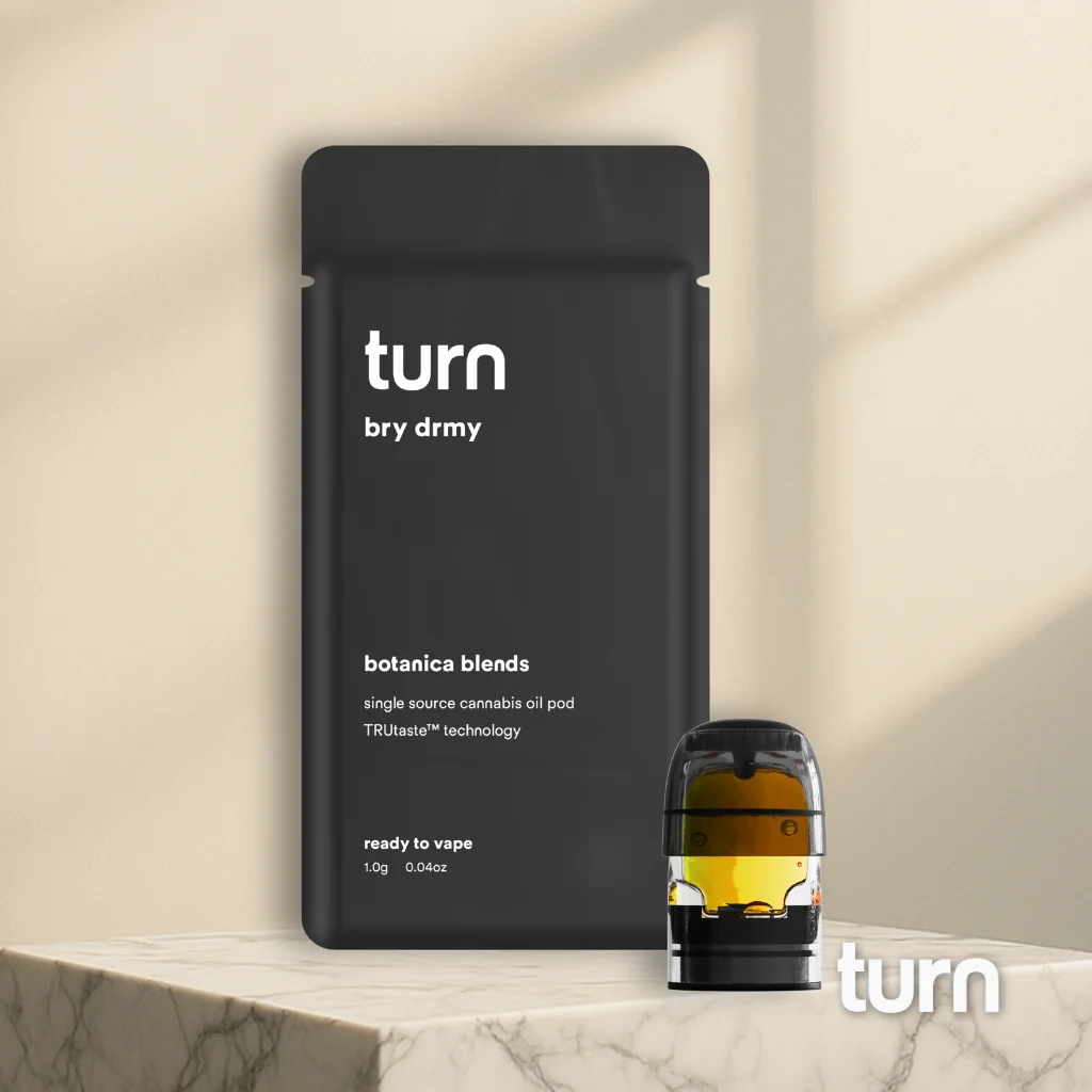 All Turn 1g distillate pods, cartridges and disposables $18!