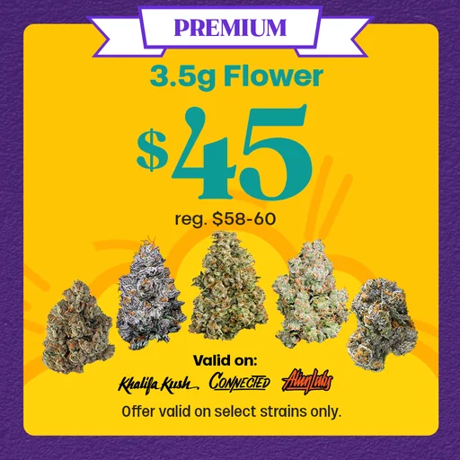 $45 Premium 3.5g Flower