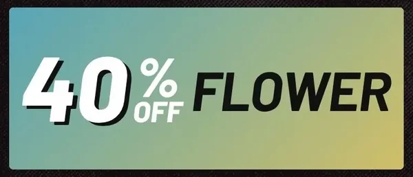 Flower - 40% off