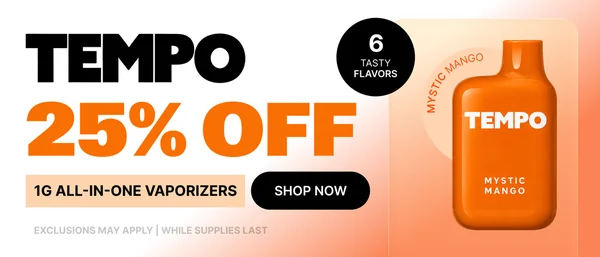 Tempo 25% Off - FOR LIMITED TIME!