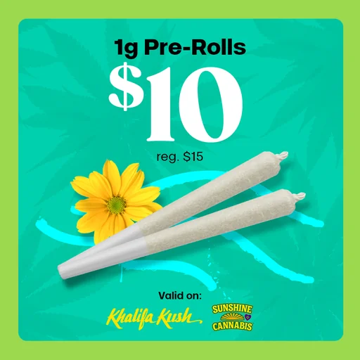 $10 Premium Pre-Rolls