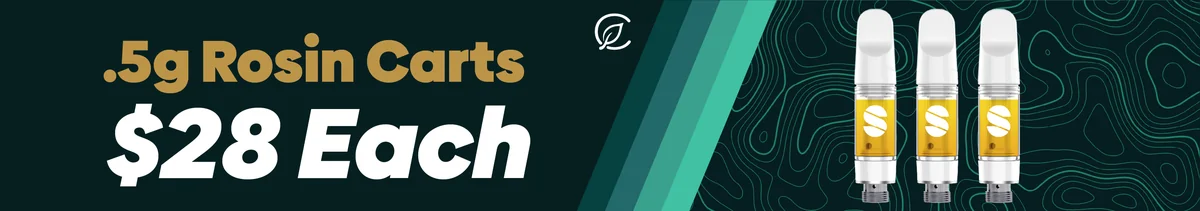 $28 All Rosin Cartridges