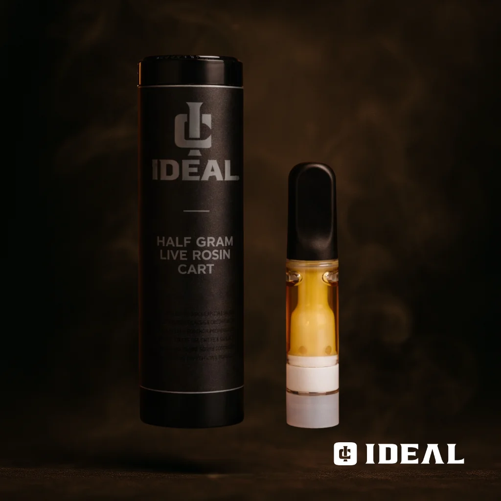 All 0.5g live rosin pods, cartridges and disposables $23!