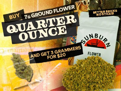 Buy Ground Get 3 Grammers For $20