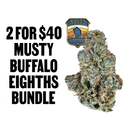 2 for $40 Musty Buffalo Eighths Bundle