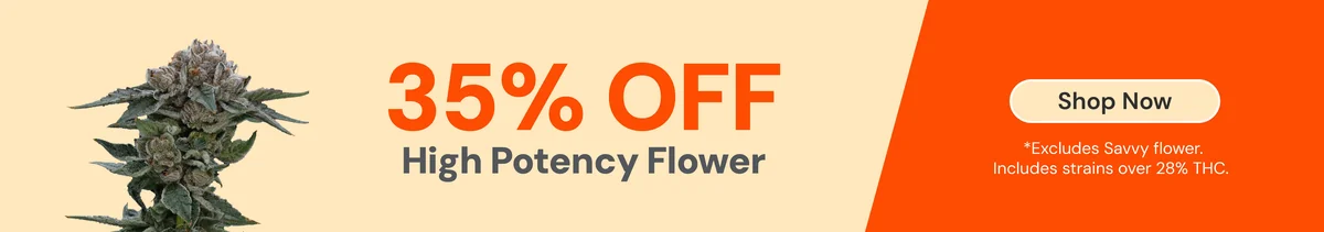 35% OFF High Potency Flower