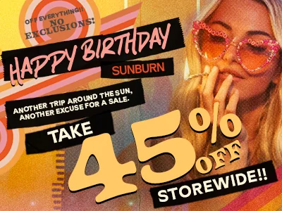 45% Off Storewide - No Exclusions!