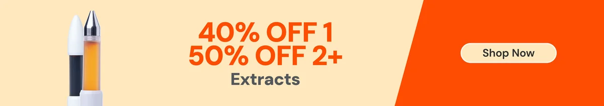 Extracts: 40% OFF 1 or 50% OFF 2