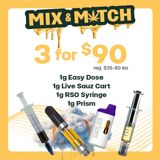3 for $90 Mix & Match