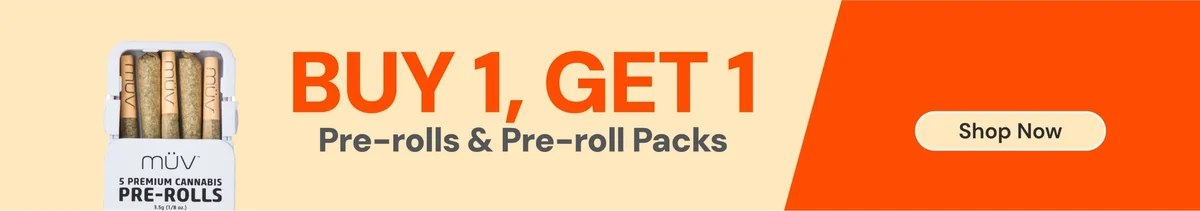 Buy one Pre-roll or Pre-roll Pack, get one