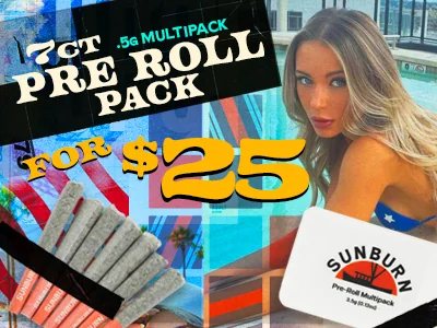 Sunburn 7ct Multi-Packs: $25