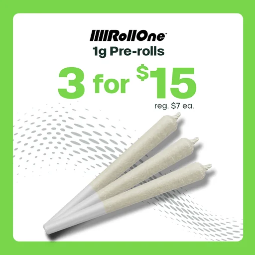 3 for $15 Pre-Rolls
