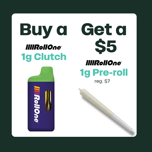 $5 Pre-Roll with Clutch Purchase