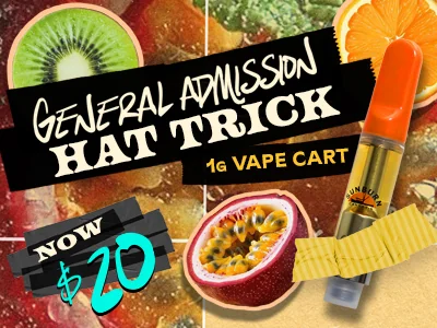 Hat Trick 1g Vapes: $20
