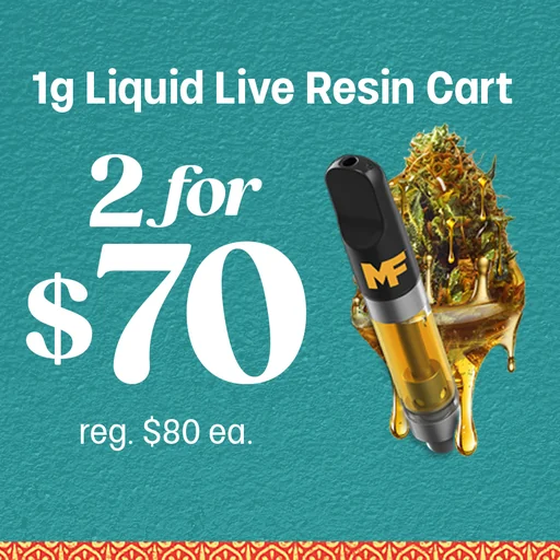 2 for $70 Liquid Live Resin