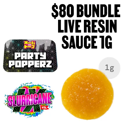 $80 Live Resin Sauce 1g Bundle