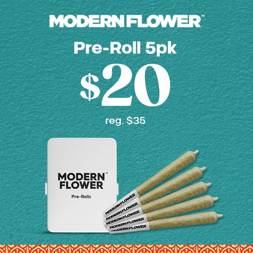 $20 5pk Pre-Rolls