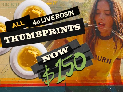 Thumbprints: $150