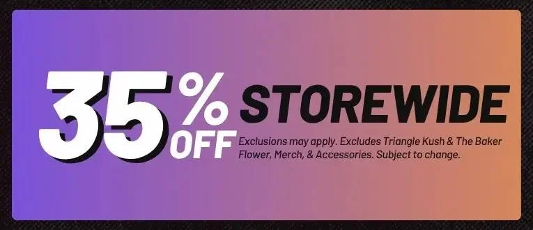 35% off storewide