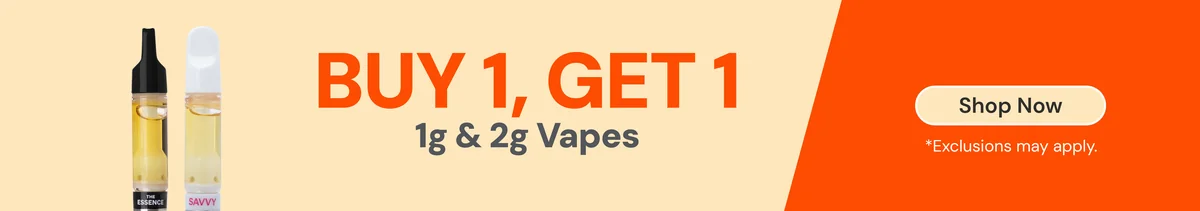 Buy One 1g or 2g Vape, Get One