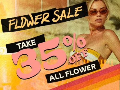 35% Off Flower