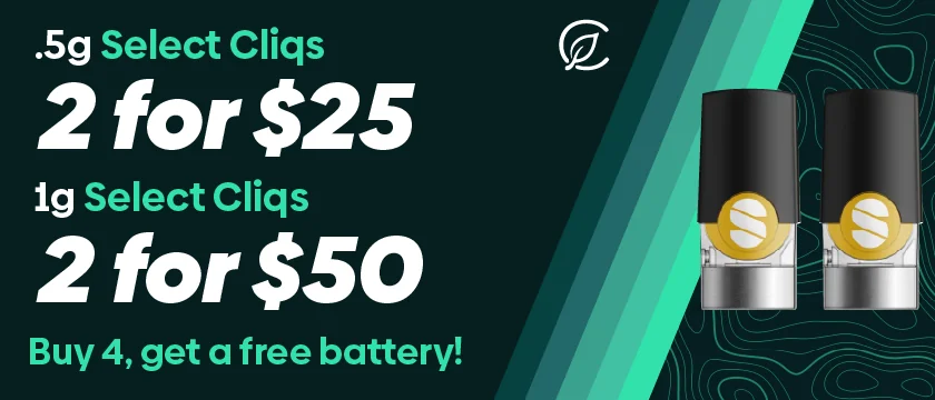 2 for $25/$50 Select Cliqs + Free Battery