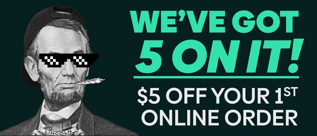 $5 off Your 1st Online Order for a Limited Time!