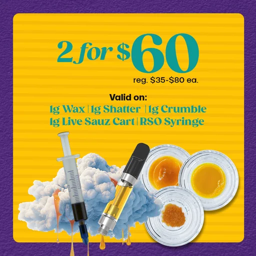 2 for $60 Mix & Match