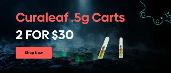 2 for $30 All 0.5g Carts & Cliqs