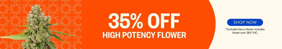 35% OFF High Potency Flower