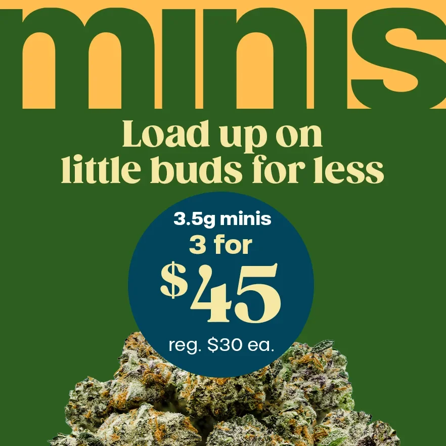 3 for $45 minis