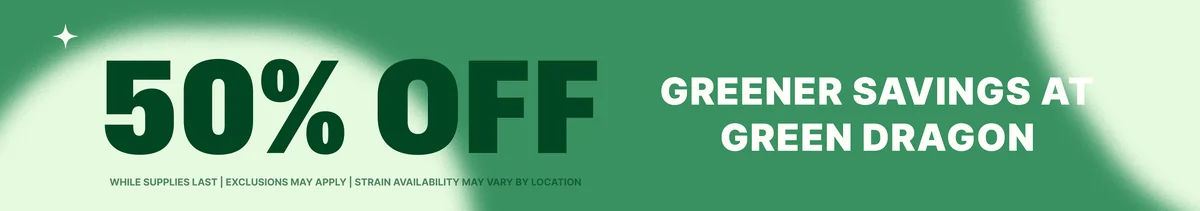 Greener Savings - 50% OFF FOR A LIMITED TIME!