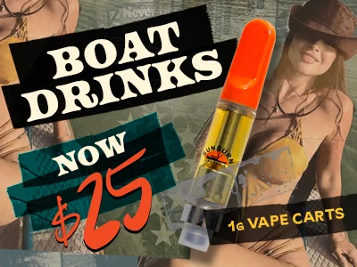 Boat Drinks Vapes: $25