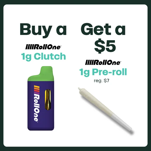 $5 Pre-Roll with Clutch Purchase