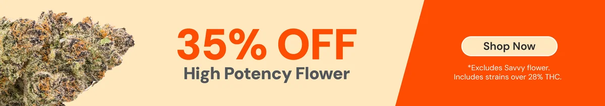 35% OFF High Potency Flower