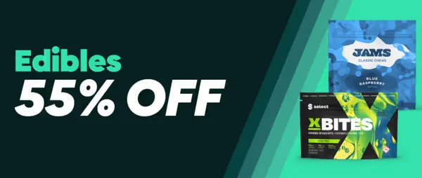 55% off ALL Edibles