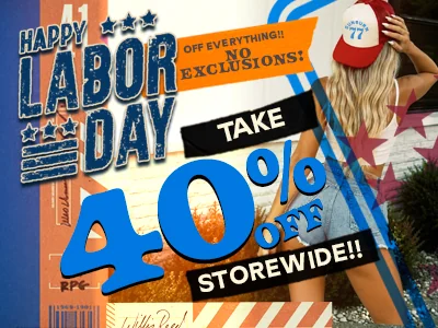 40% Off Storewide - No Exclusions!