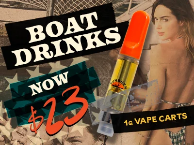 Boat Drinks Vapes: $23