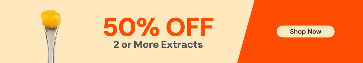 50% OFF 2 or more extracts