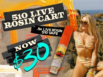 Live Rosin Carts: $30