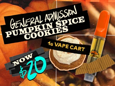 Pumpkin Spice Cookies Vapes: $20