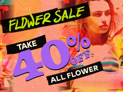 40% Off Flower