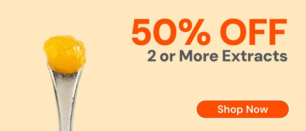 50% OFF 2 or more extracts