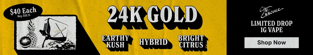 $40 (the) Essence 24K Gold 1g Vape